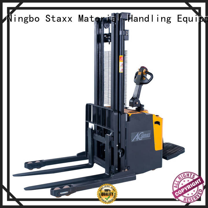 Staxx cbes121520 electric stacker forklift for business for rent