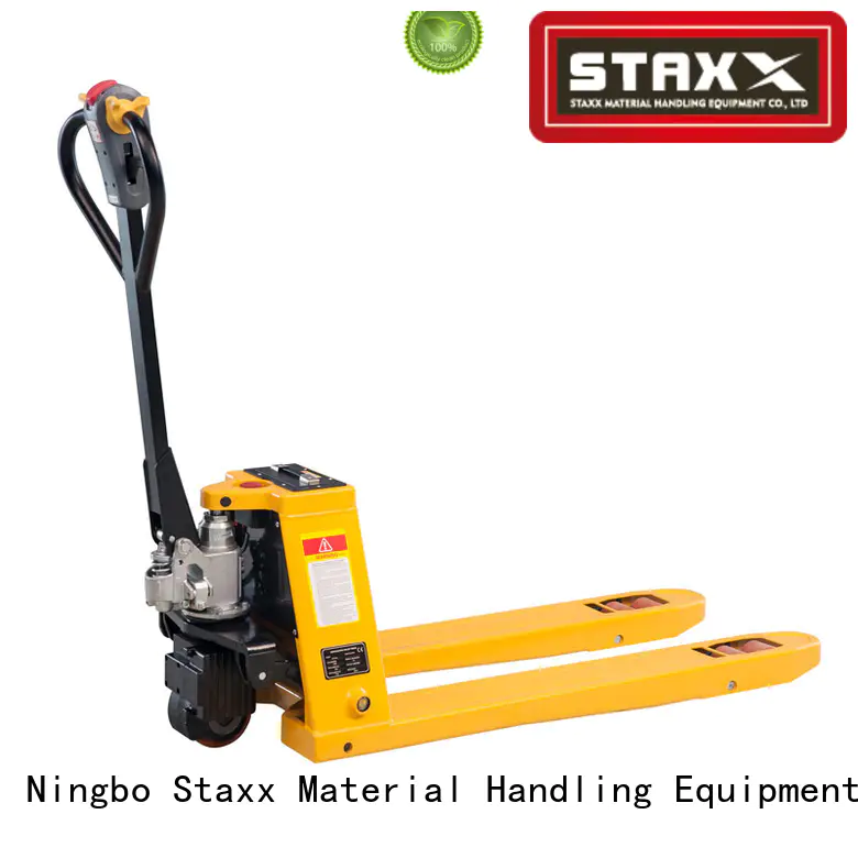 Staxx High-quality pallet stacker truck manufacturers for warehouse