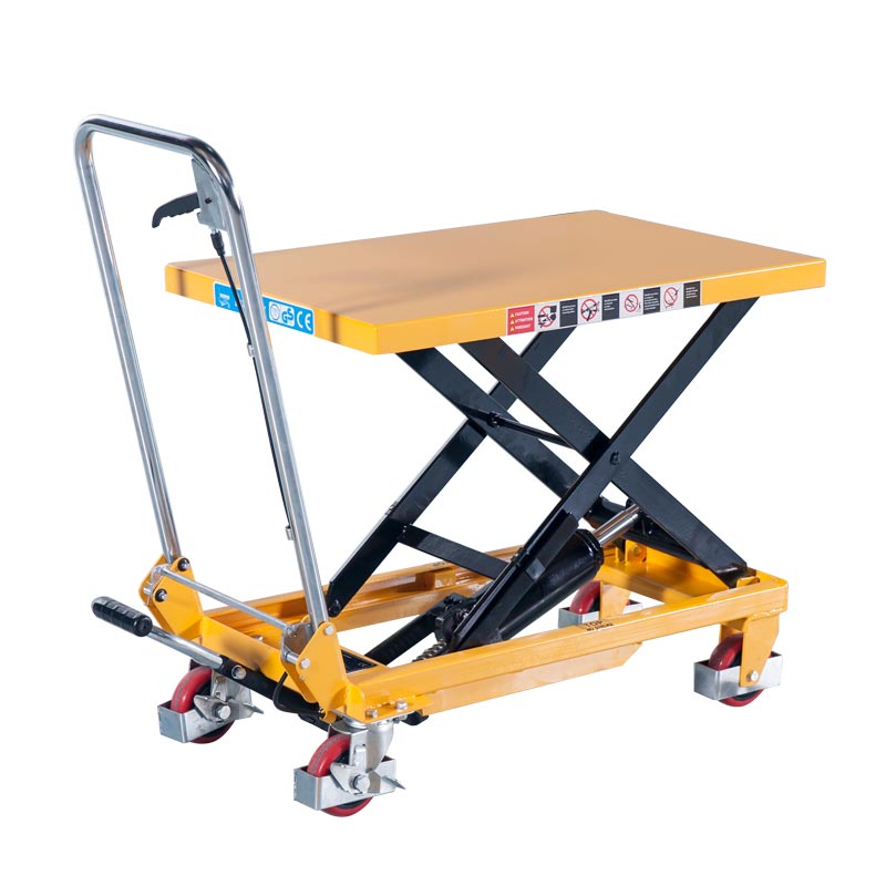 Manual Scissor Mobile Lift Table Wholesale Supplier | Staxx