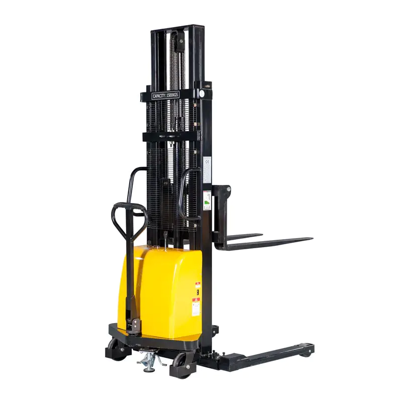 Staxx Manual Semi Electric Straddle Pallet Stacker For Sale