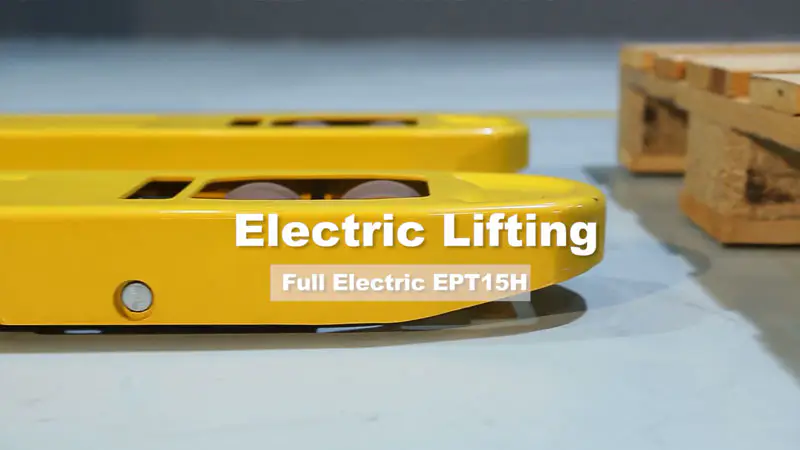 Camion de palettes électrique au lithium EPT15 Introduction