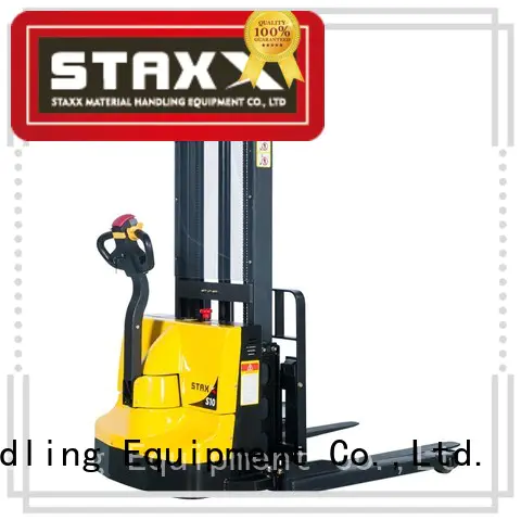 Top walk behind pallet stacker electric Suppliers for stairs