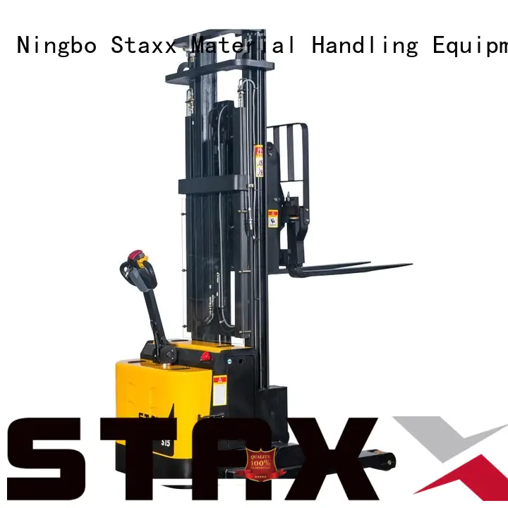 Latest used manual pallet stacker pantograph Supply for rent