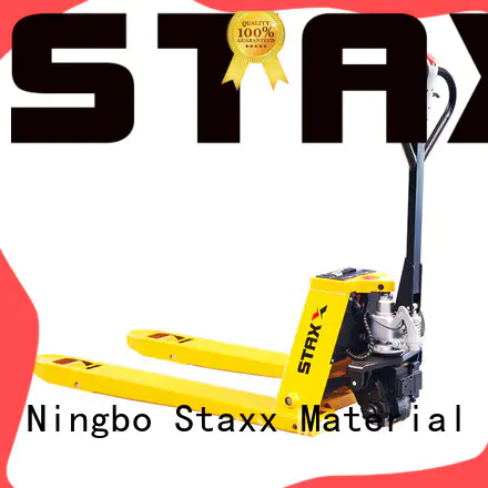 Staxx powered pallet jack trailer for business for rent