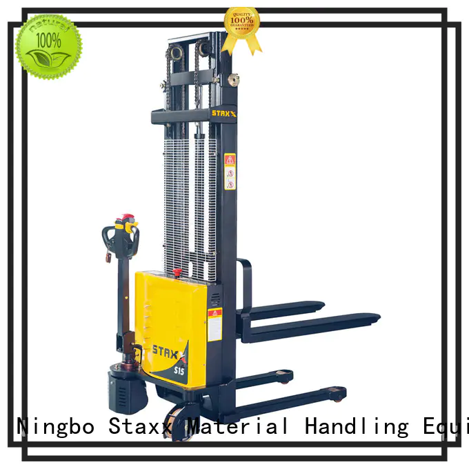 Staxx lift used hand pallet truck for business for warehouse