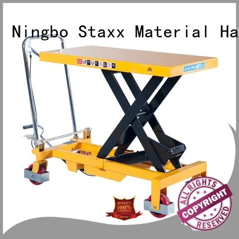 Staxx stacker scissor jack lift table for business for stairs