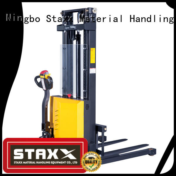 Staxx full hydraulic stacker lift for business for hire