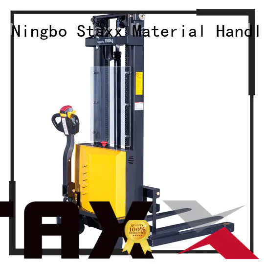 Staxx Top straddle pallet stacker manufacturers for warehouse