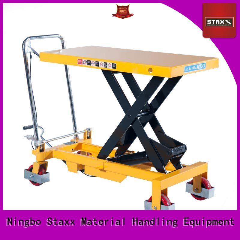Custom types of scissor lifts kg factory for warehouse