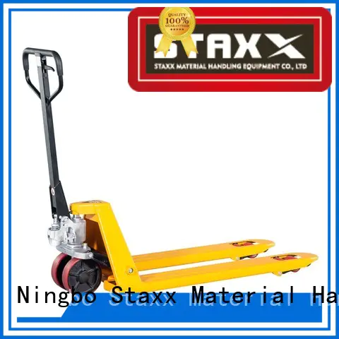 Staxx manual electric pallet jack parts factory for rent
