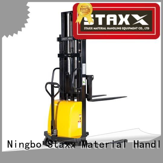 Staxx semielectric straddle pallet jack Suppliers for stairs