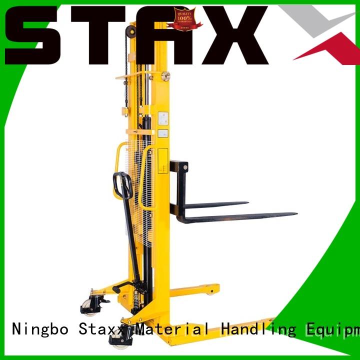 Staxx Latest straddle forklift company for hire