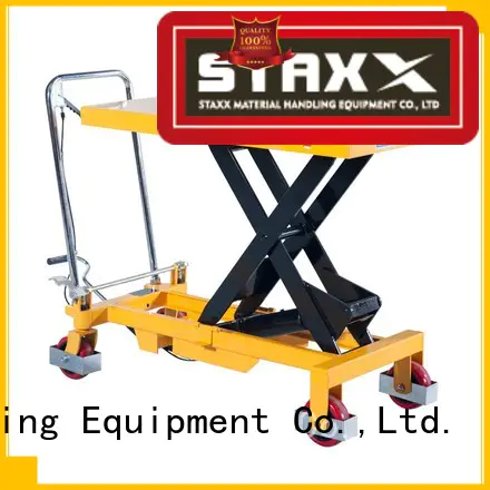 Staxx High-quality small hydraulic scissor lift for business for hire