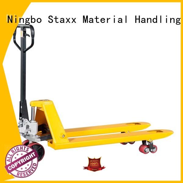 Staxx scale pallet jack pump factory for rent