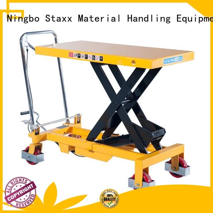 Staxx New tilting lift table factory for warehouse