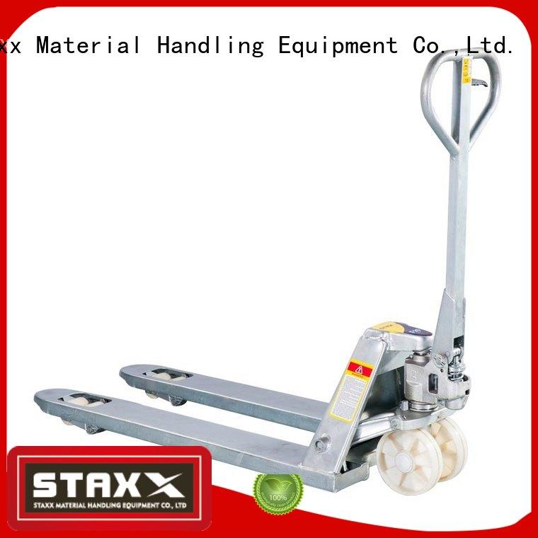 Staxx High-quality pallet jack that lifts manufacturers for warehouse