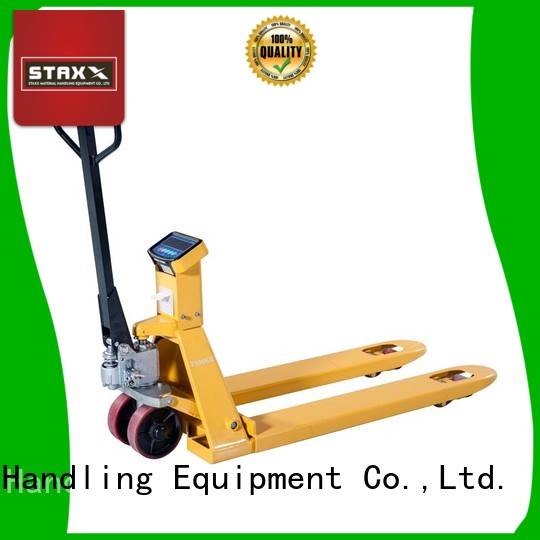 Custom long pallet jack weighting factory for stairs