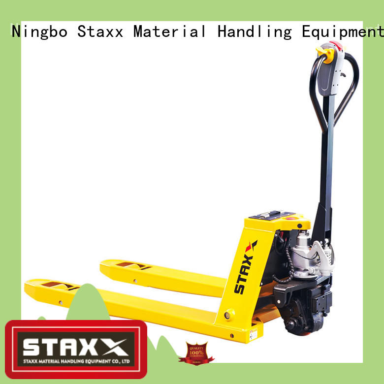 Staxx Top compact pallet jack for business for hire