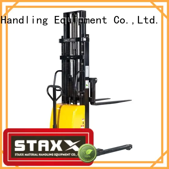 Staxx straddle mini electric pallet jack Supply for rent