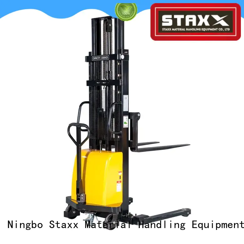 Staxx leg semi electric forklift Suppliers for warehouse