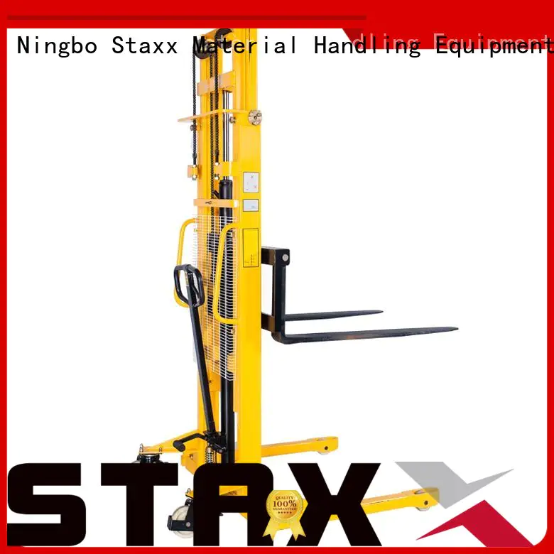 Staxx manual walkie forklift for sale manufacturers for rent