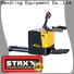 Staxx Top pallet jack driver company for rent