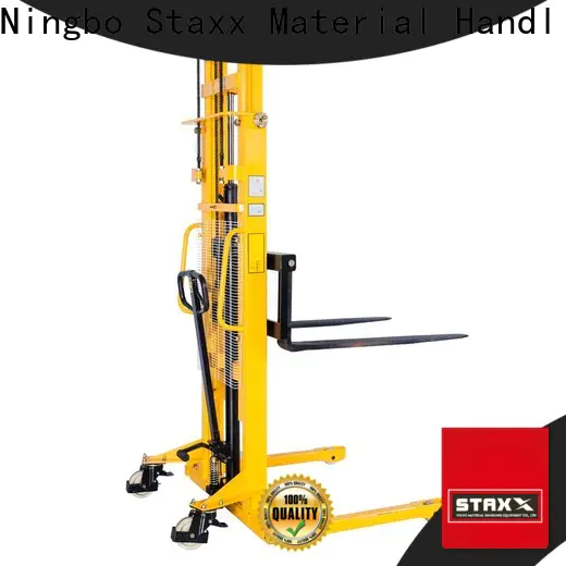 Staxx series electric lift pallet stacker factory for stairs