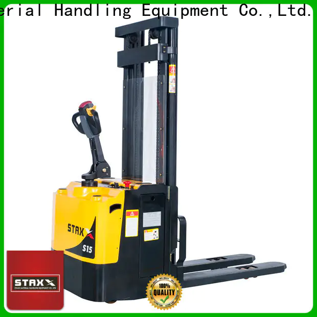 Staxx Top scissor lift pallet jack Supply for warehouse