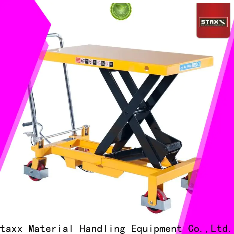 Staxx New material scissor lift Suppliers for hire