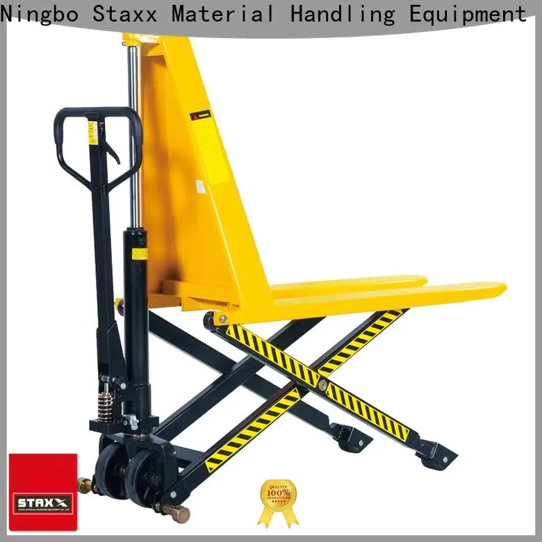 Staxx hpt25g30g hydraulic pallet truck trolley manufacturers for hire