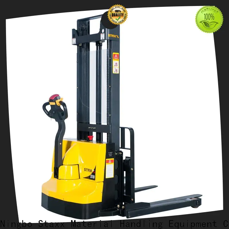 Staxx electric electric stackers agents manufacturers for rent