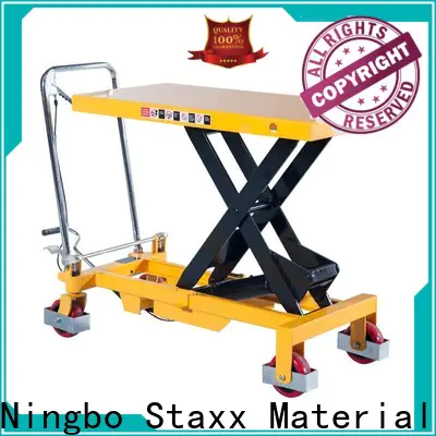 Latest scissor lift brands tables factory for warehouse