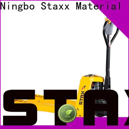 Staxx motorized used powered pallet trucks company for hire