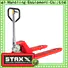 Staxx pallet trucks semi electric scissor lift ehls pallet truck hand factory for warehouse