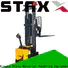 Staxx Latest crown pallet stacker for business for rent