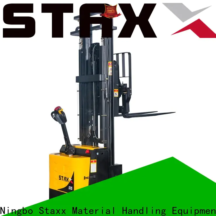 Staxx Latest crown pallet stacker for business for rent