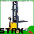 Staxx straddle semi electric pallet stacker Suppliers for rent