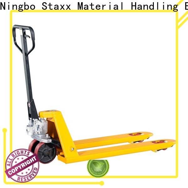 Staxx Custom short fork pallet jack manufacturers for stairs