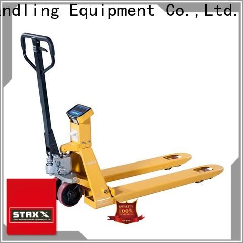 Staxx scale hand pallet truck servicing Supply for hire