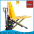 Latest high pallet jack lift manufacturers for warehouse