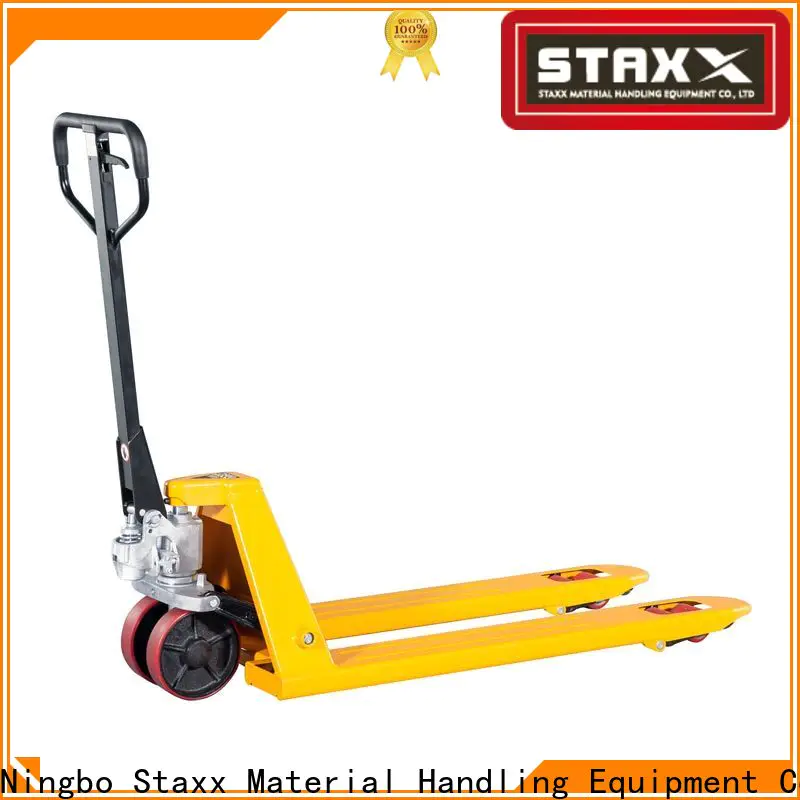 Staxx Wholesale stainless steel hand pallet truck company for stairs