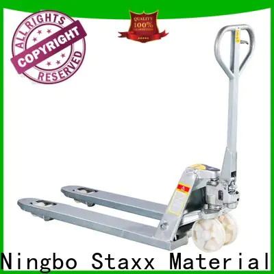 Staxx duty hand jack trolley company for warehouse
