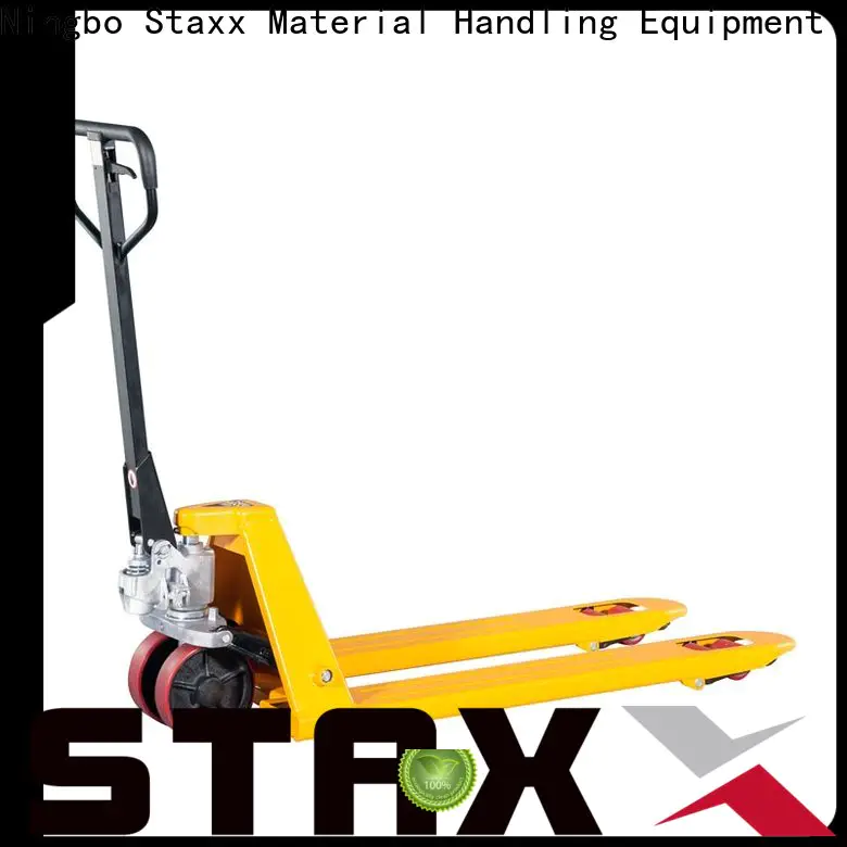 Custom buy electric pallet jack from Staxx