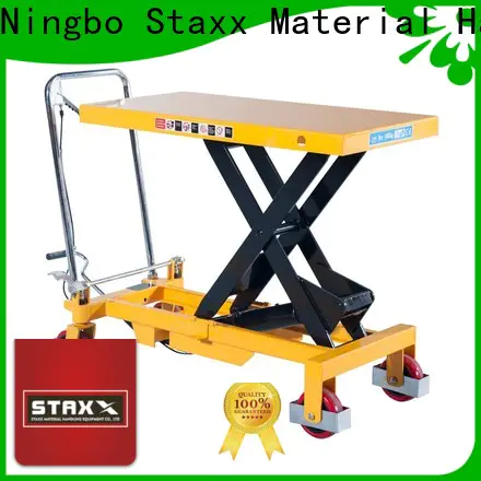 Staxx New aluminium scissor lift Supply for rent