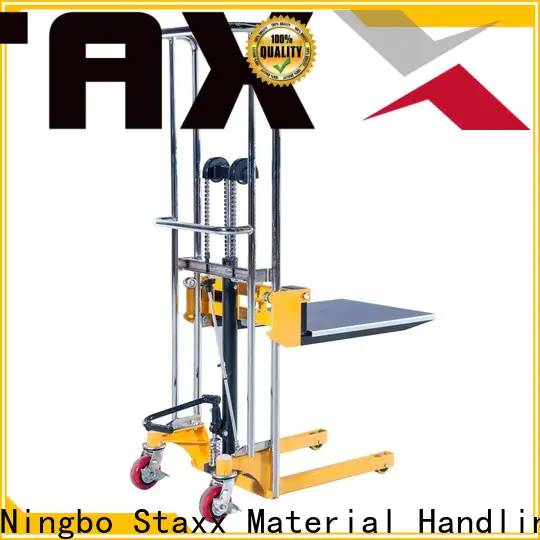 Staxx manual screw scissor lift table factory for stairs
