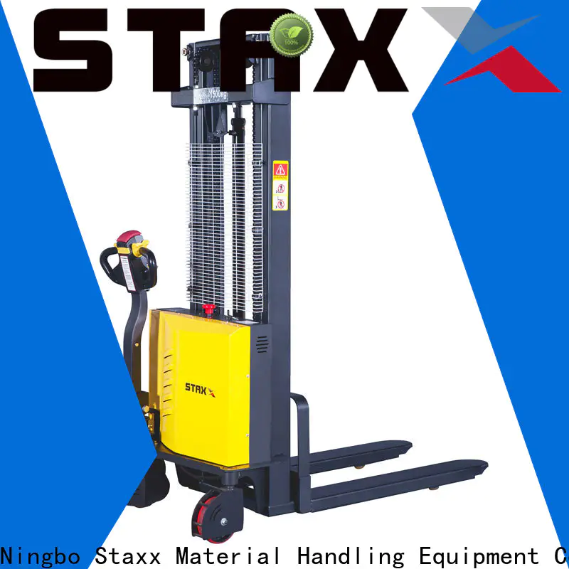 Staxx over mechanical pallet jack for business for rent