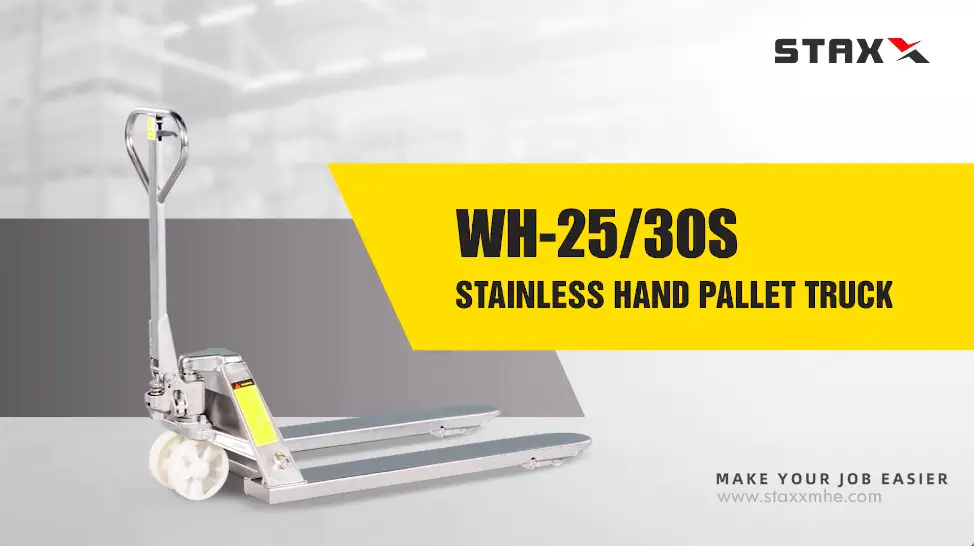 Hoge kwaliteit Wholesale WH-25 / 30S Pallet Truck met goede prijs - Staxx Groothandel - Ningbo Staxx Material Handling Equipment Co., Ltd