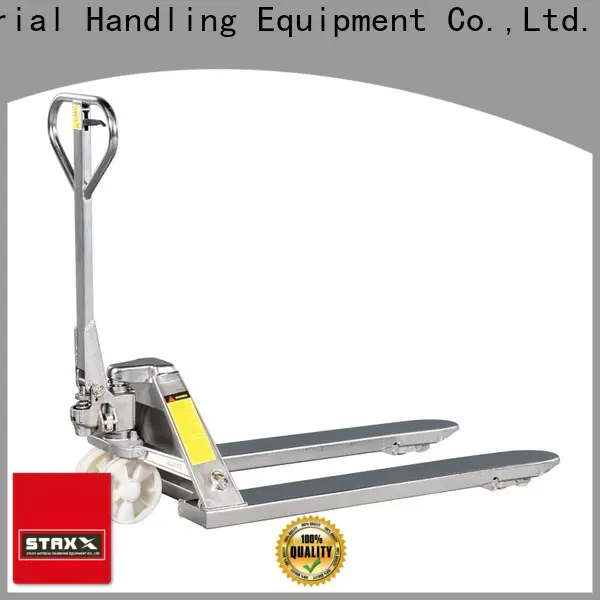 Staxx steel fork jack manufacturers for warehouse