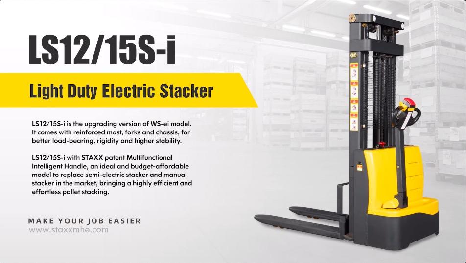 Customized LS12/15S-i Electric stacker  manufacturers From China