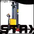 Staxx low electric lift pallet stacker manufacturers for rent